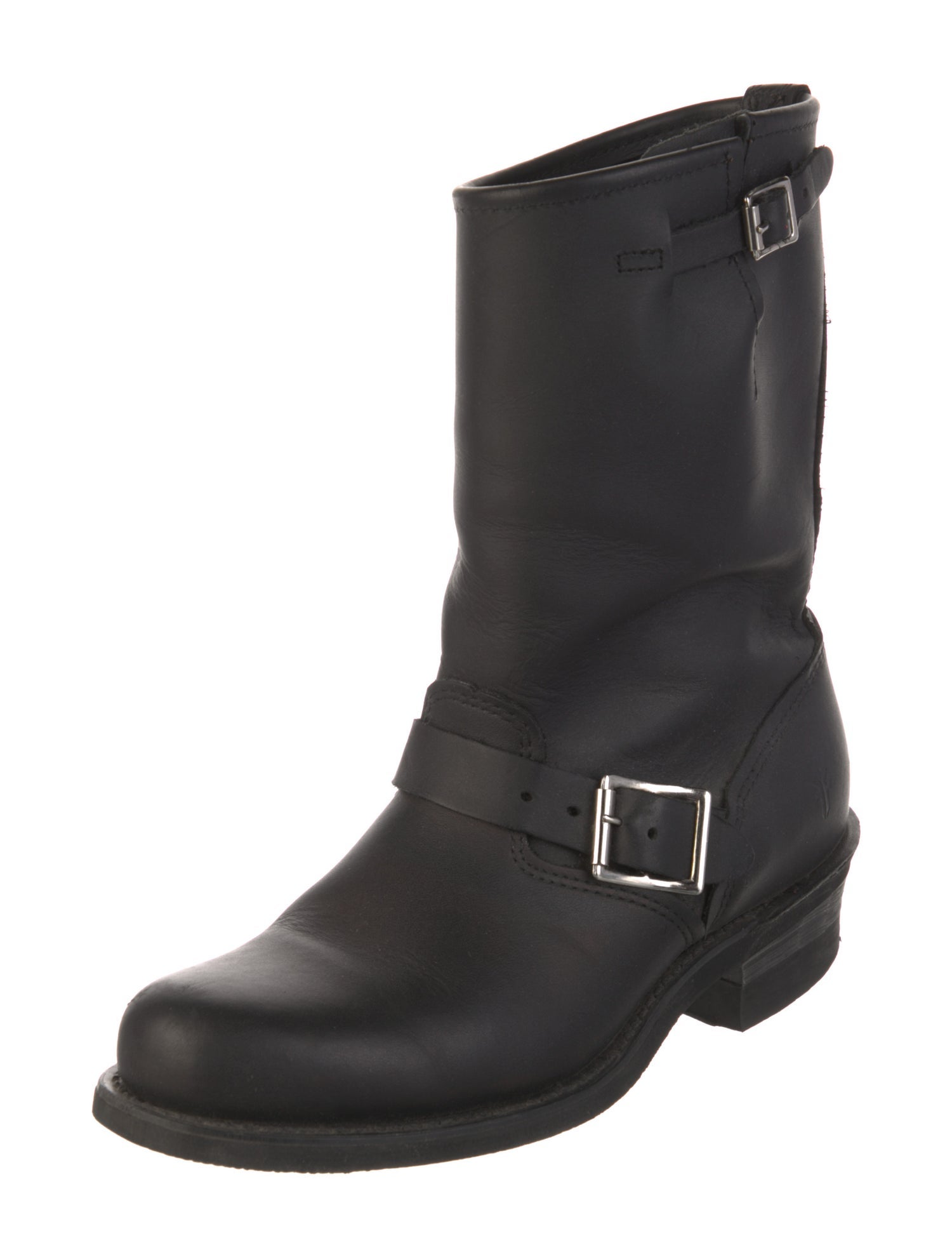 Frye Leather Moto Boots