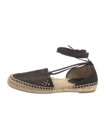 Frye Suede Colorblock Pattern Espadrilles
