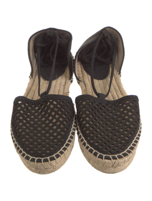 Frye Suede Colorblock Pattern Espadrilles