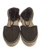 Frye Suede Colorblock Pattern Espadrilles
