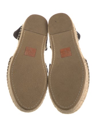 Frye Suede Colorblock Pattern Espadrilles