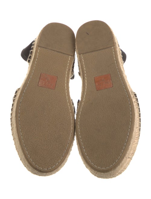 Frye Suede Colorblock Pattern Espadrilles