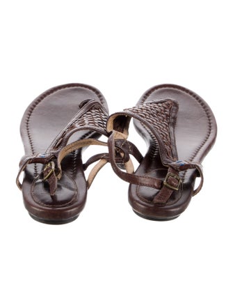 Frye Leather Slingback Sandals