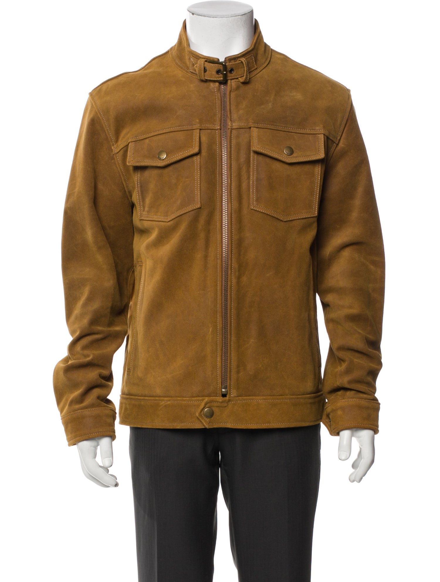 Frye Leather Utility Jacket