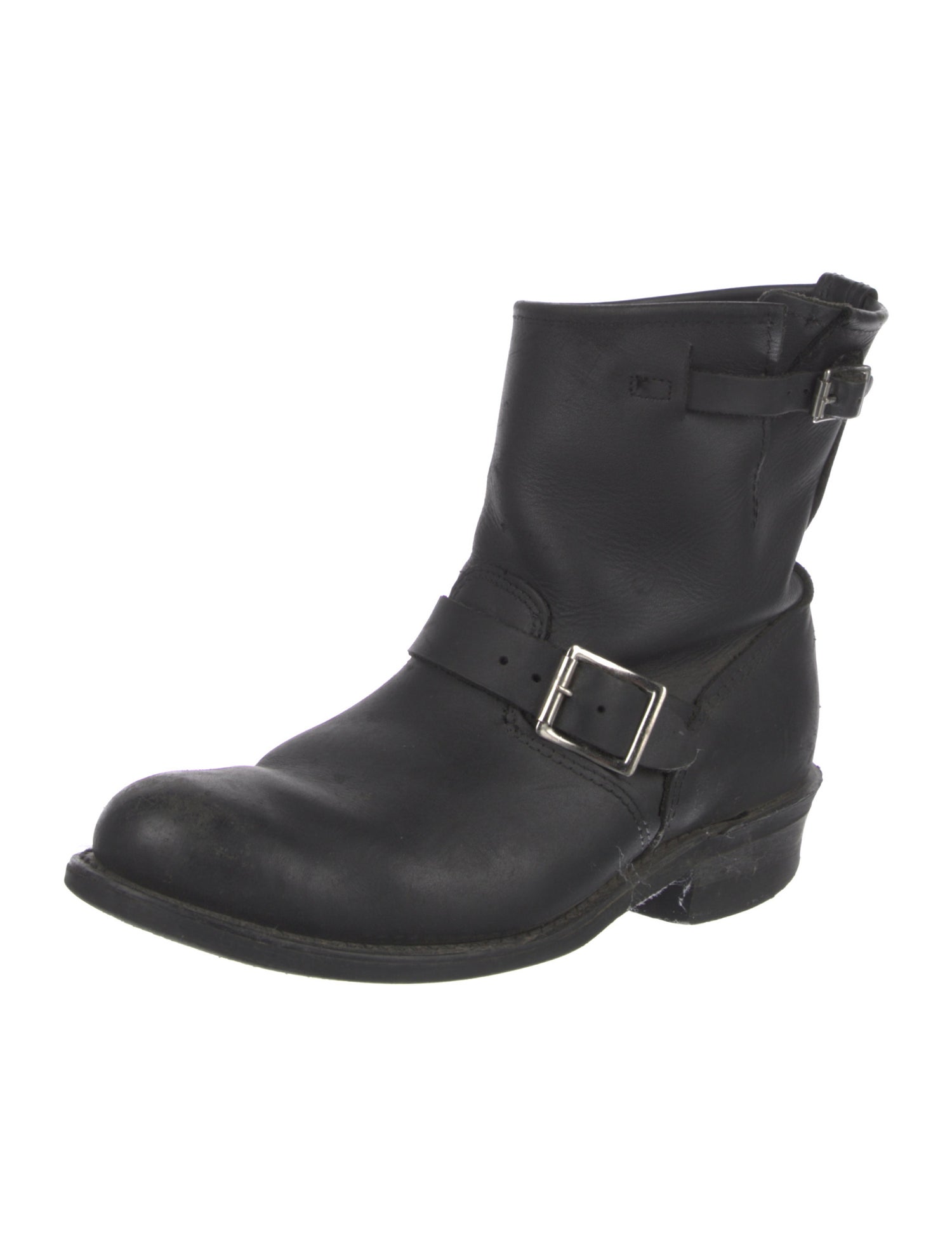 Frye Leather Moto Boots