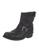 Frye Leather Moto Boots
