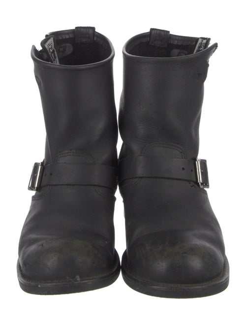 Frye Leather Moto Boots