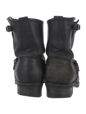 Frye Leather Moto Boots