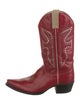 Frye Leather Studded Accents Western Boots
