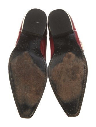 Frye Leather Studded Accents Western Boots