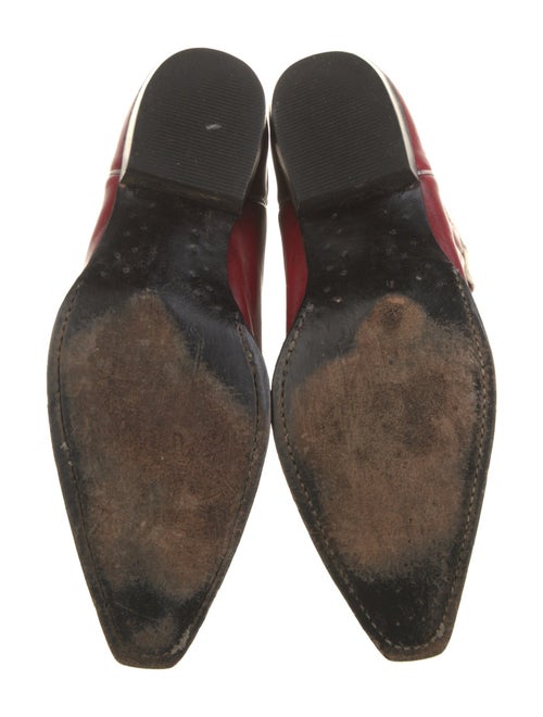 Frye Leather Studded Accents Western Boots