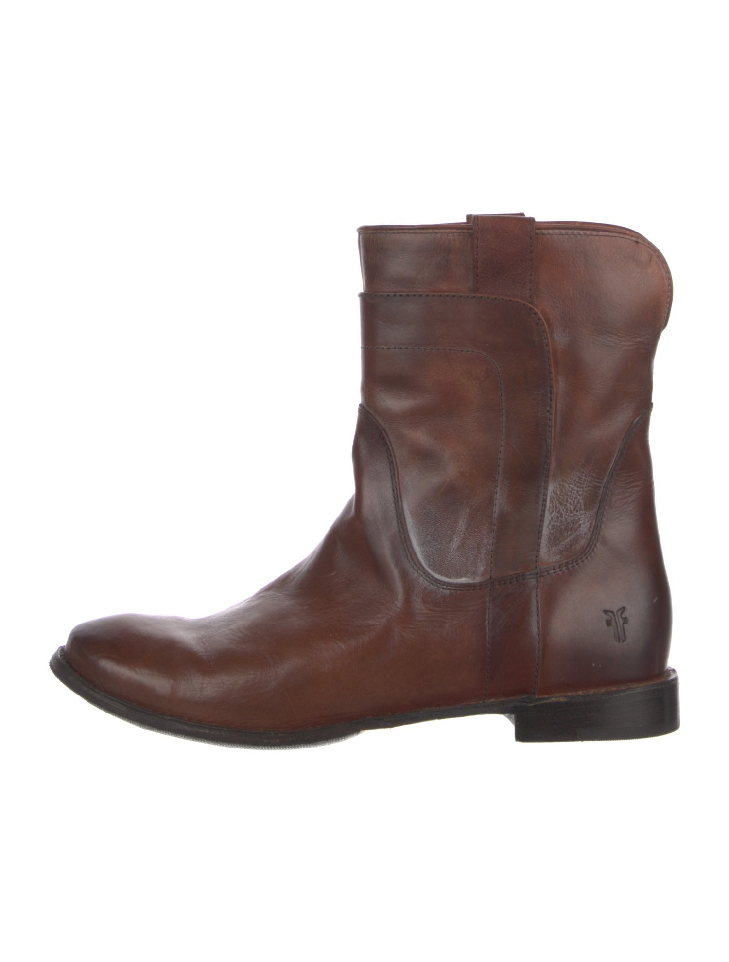 Frye Leather Moto Boots