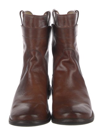 Frye Leather Moto Boots
