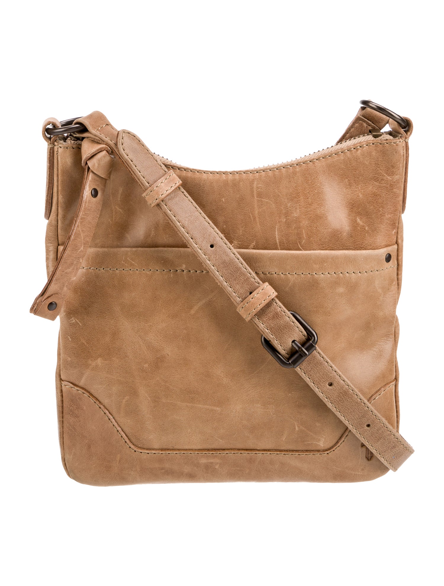 Frye Leather Messenger Bag