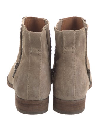 Frye Suede Chelsea Boots