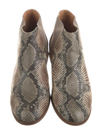 Frye Leather Animal Print Oxfords