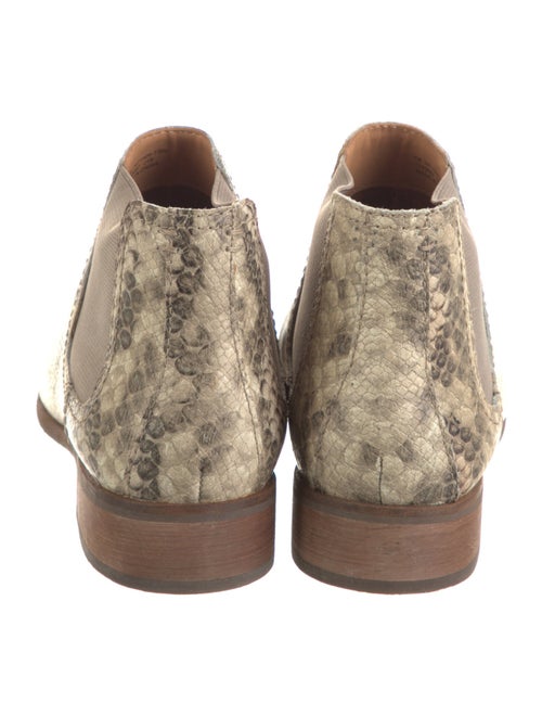 Frye Leather Animal Print Oxfords