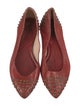 Frye Leather Printed Ballet Flats