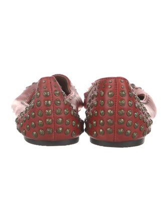 Frye Leather Printed Ballet Flats