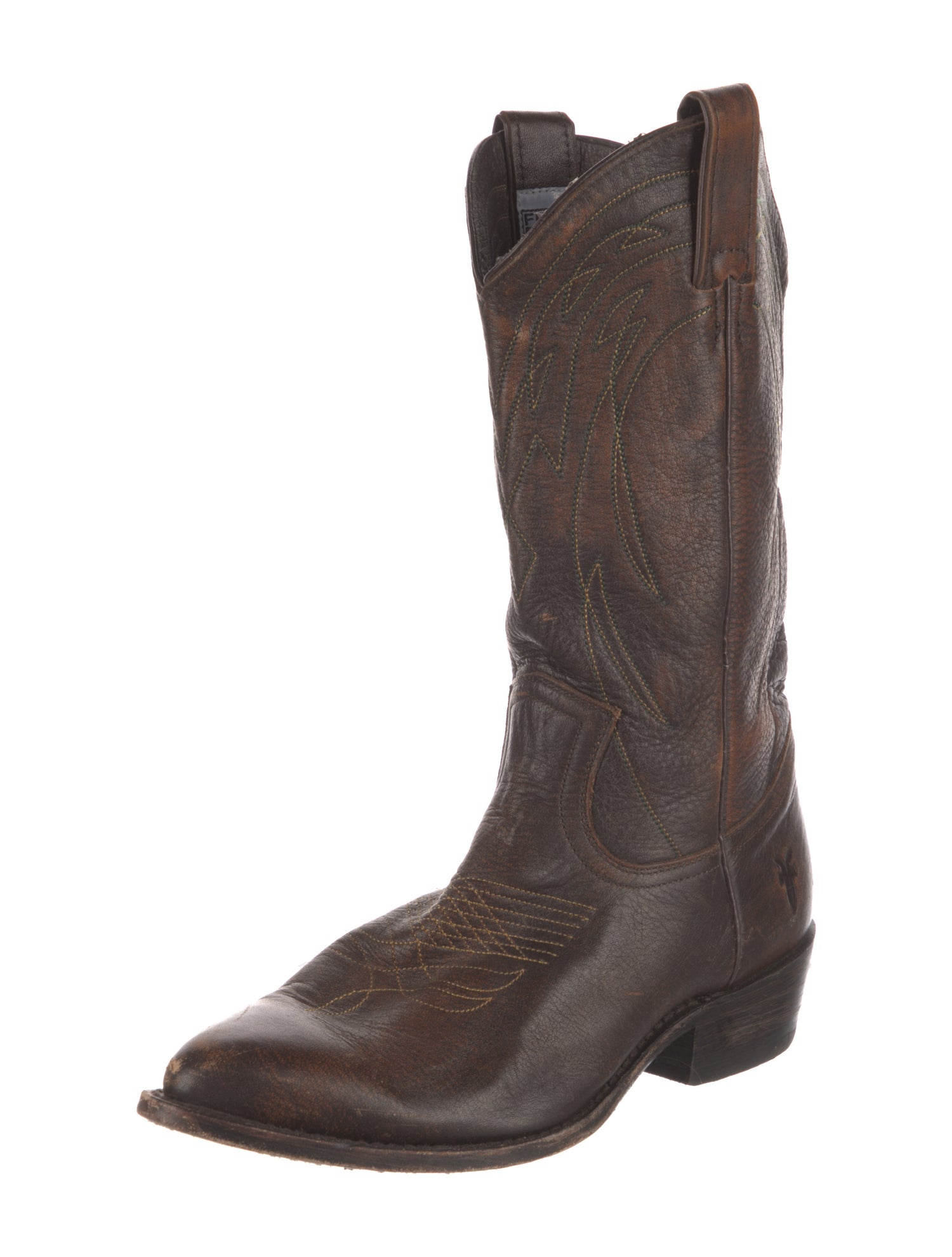 Frye Leather Western Boots