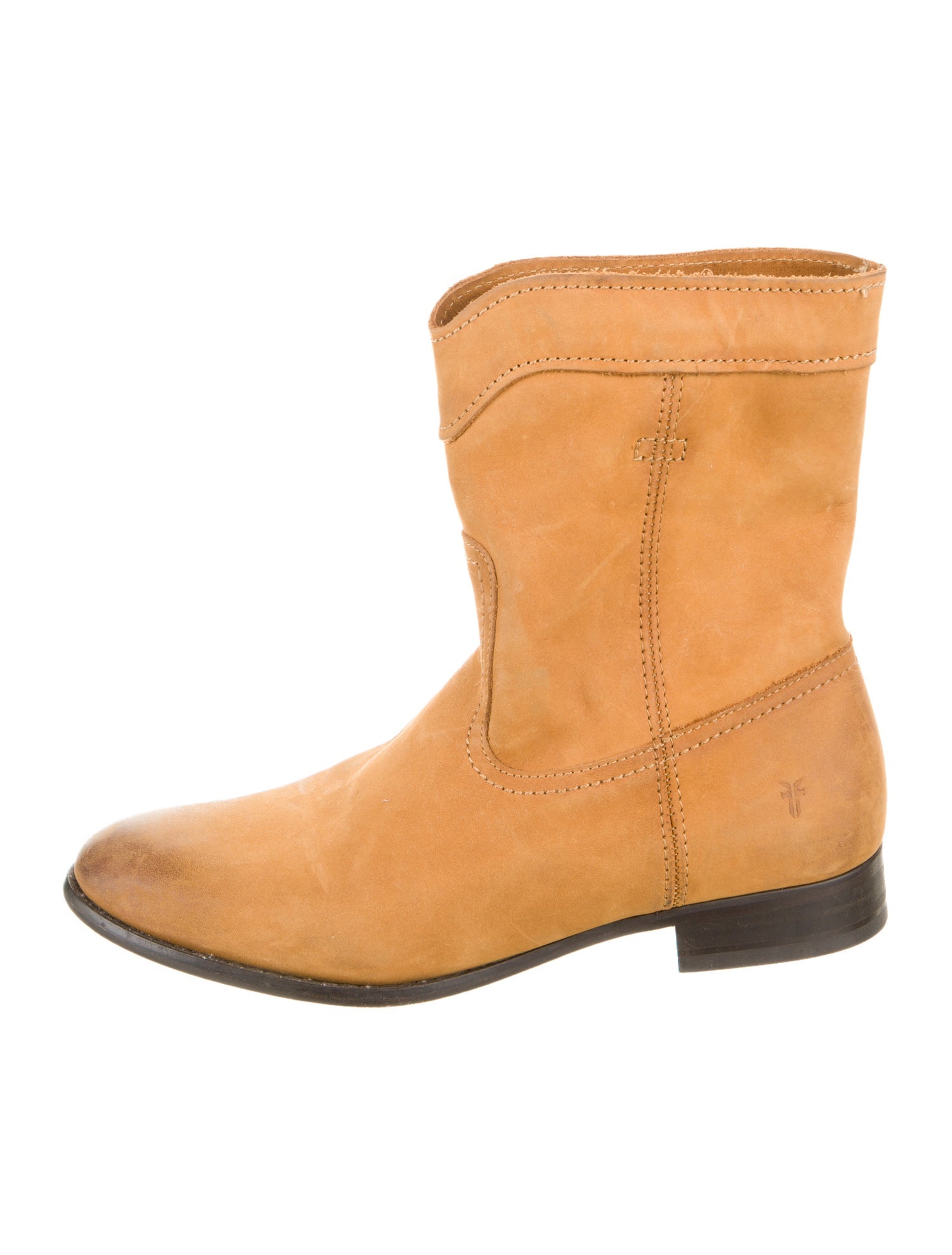 Frye Leather Moto Boots