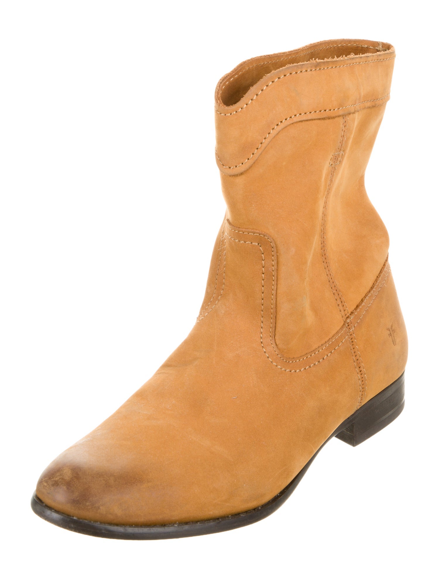 Frye Leather Moto Boots