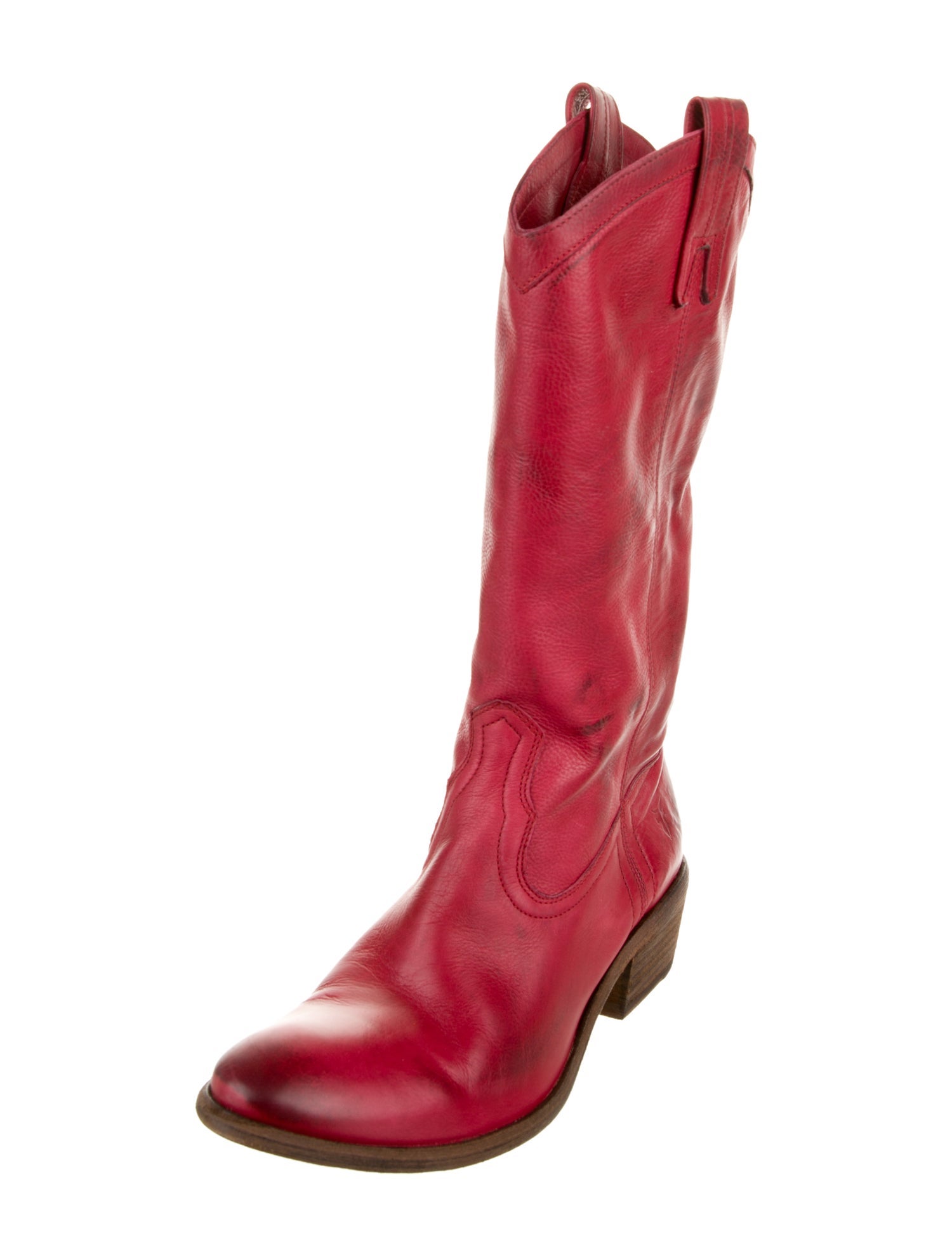 Frye Leather Western Boots