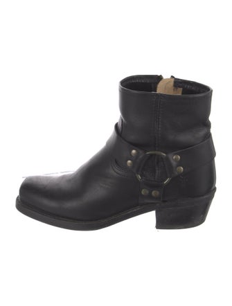 Frye Leather Moto Boots