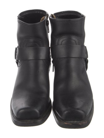 Frye Leather Moto Boots