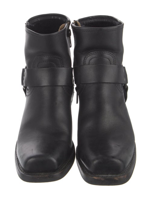 Frye Leather Moto Boots