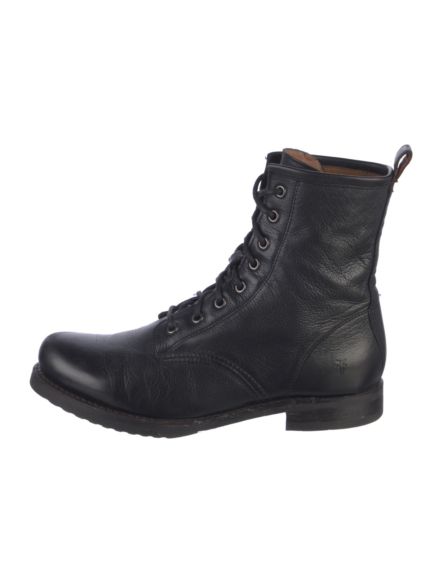 Frye Leather Combat Boots