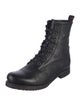 Frye Leather Combat Boots