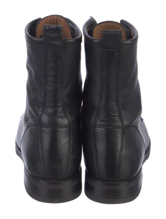 Frye Leather Combat Boots