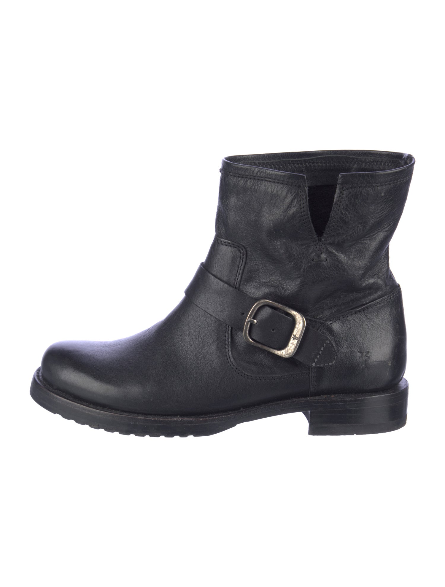 Frye Leather Moto Boots