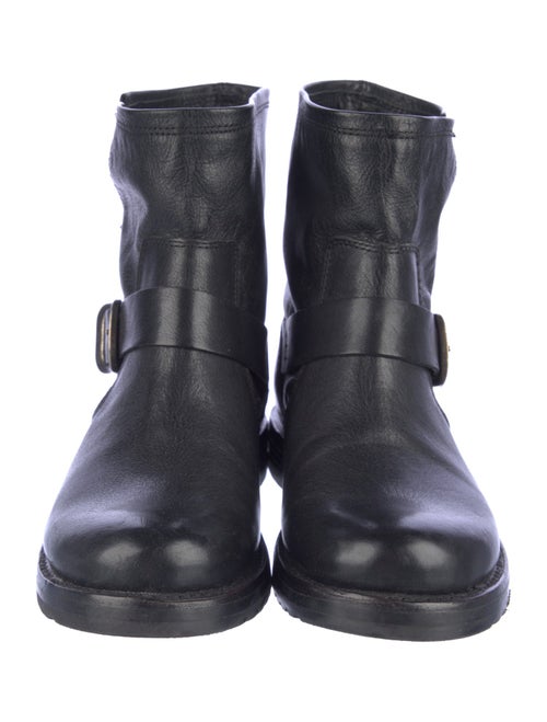Frye Leather Moto Boots