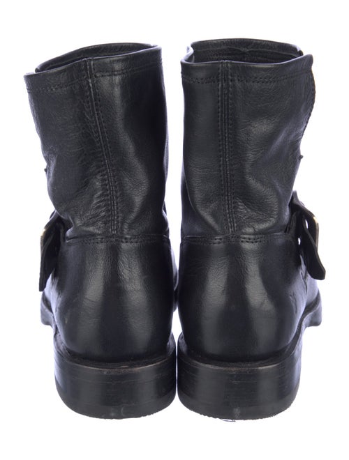 Frye Leather Moto Boots