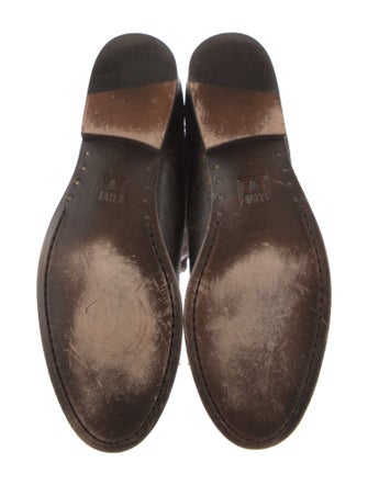 Frye Leather Printed Riding Boots