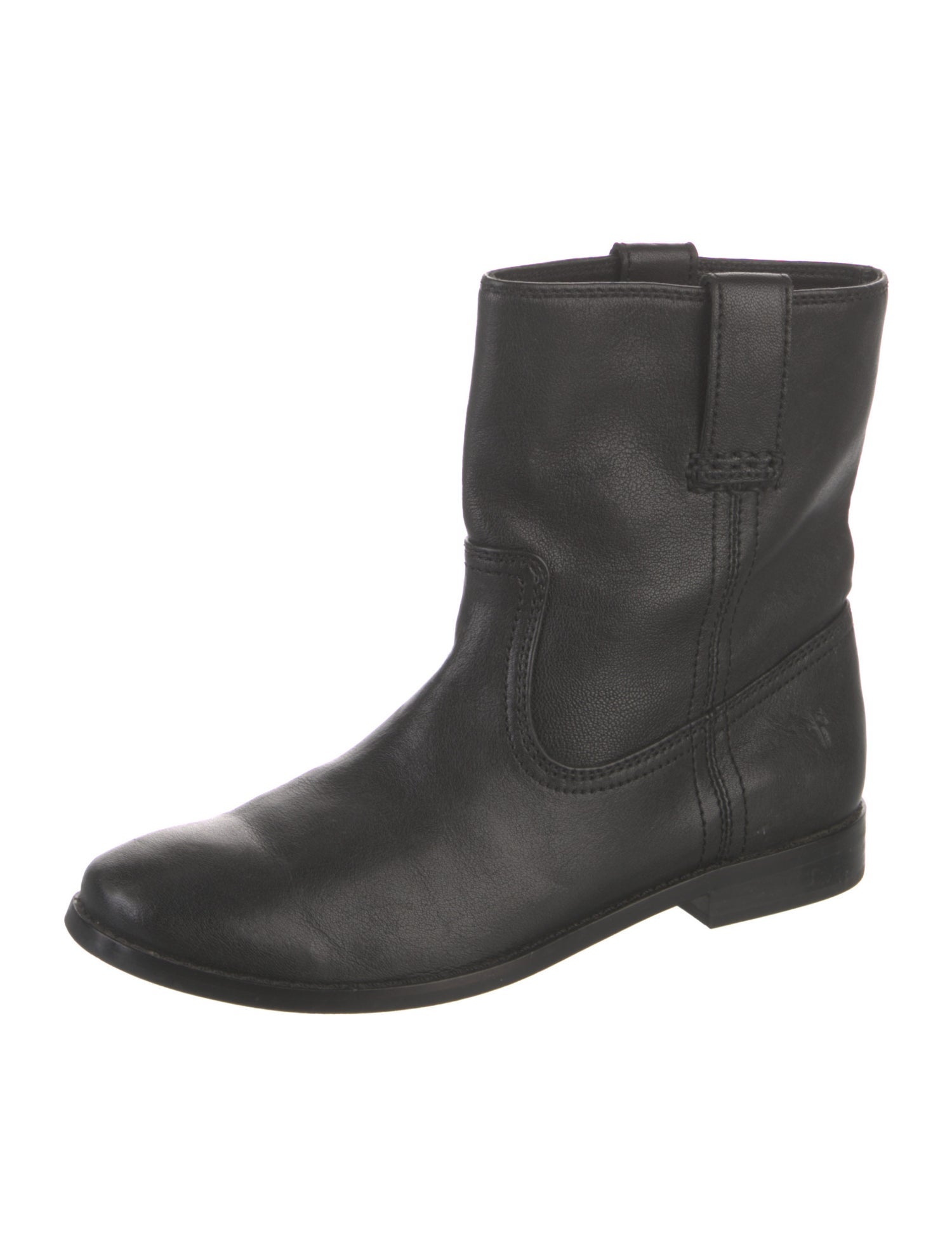 Frye Leather Moto Boots