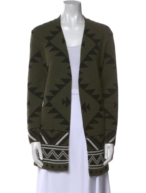 Frye Printed V-Neck Sweater