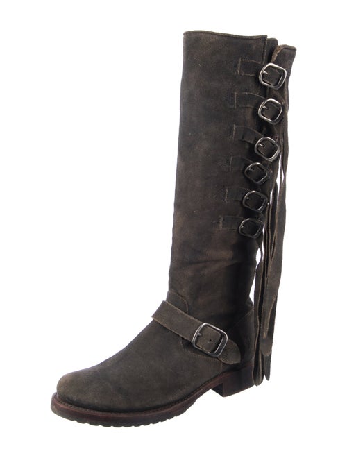Frye Suede Riding Boots