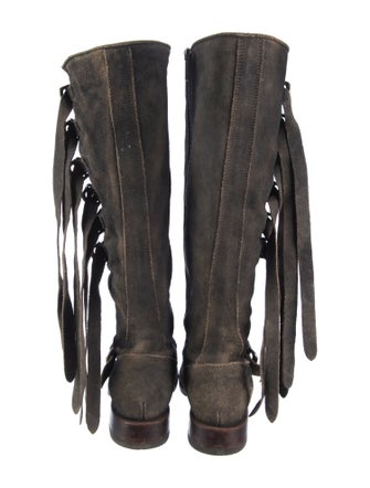 Frye Suede Riding Boots