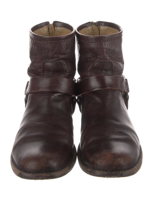 Frye Leather Moto Boots