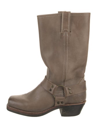 Frye Leather Moto Boots