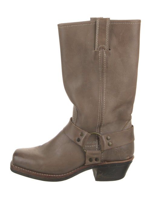 Frye Leather Moto Boots