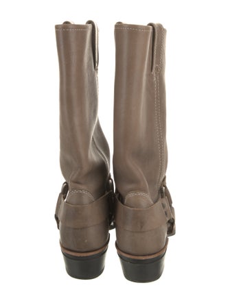 Frye Leather Moto Boots
