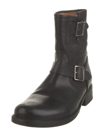 Frye Leather Moto Boots