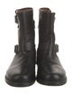 Frye Leather Moto Boots