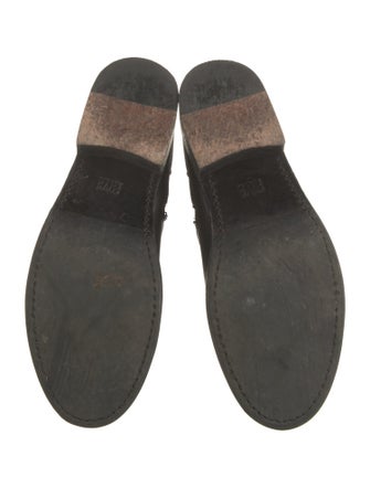 Frye Leather Moto Boots