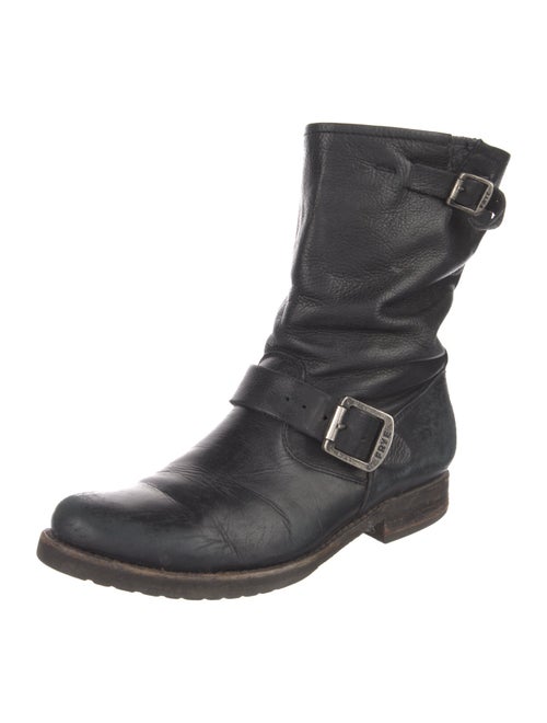 Frye Leather Moto Boots