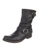 Frye Leather Moto Boots